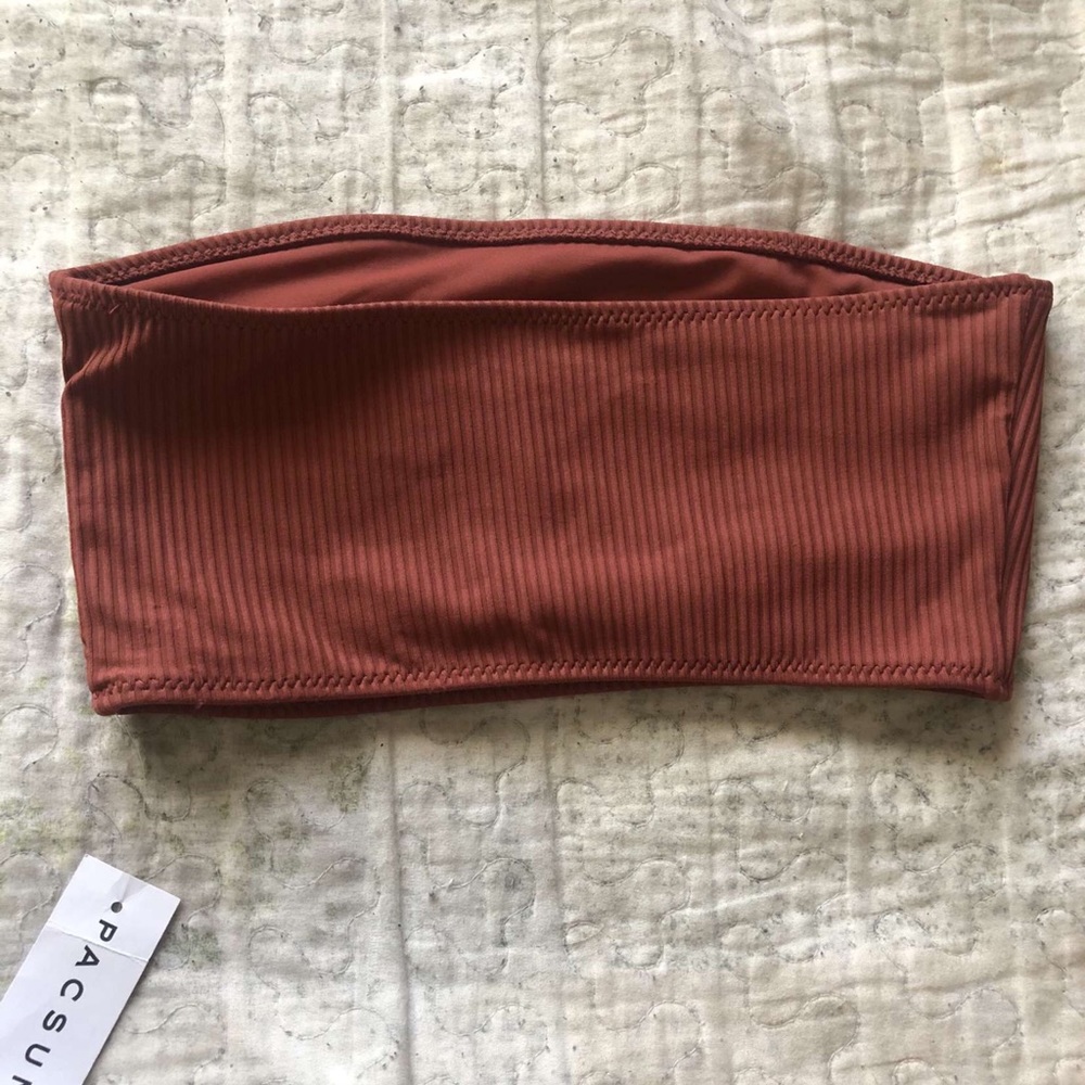 Pacsun tube top swim wear